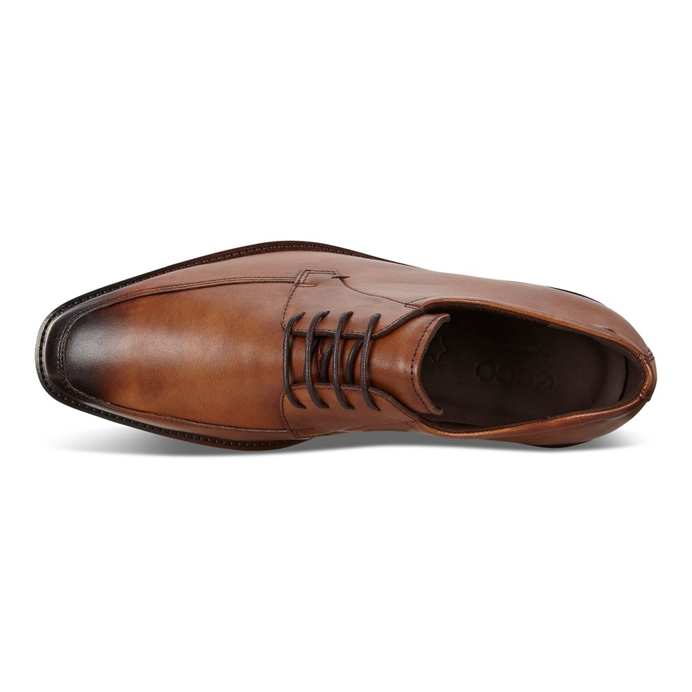 Zapatos De Vestir Hombre - ECCO Calcan - Marrom - ZFA135402